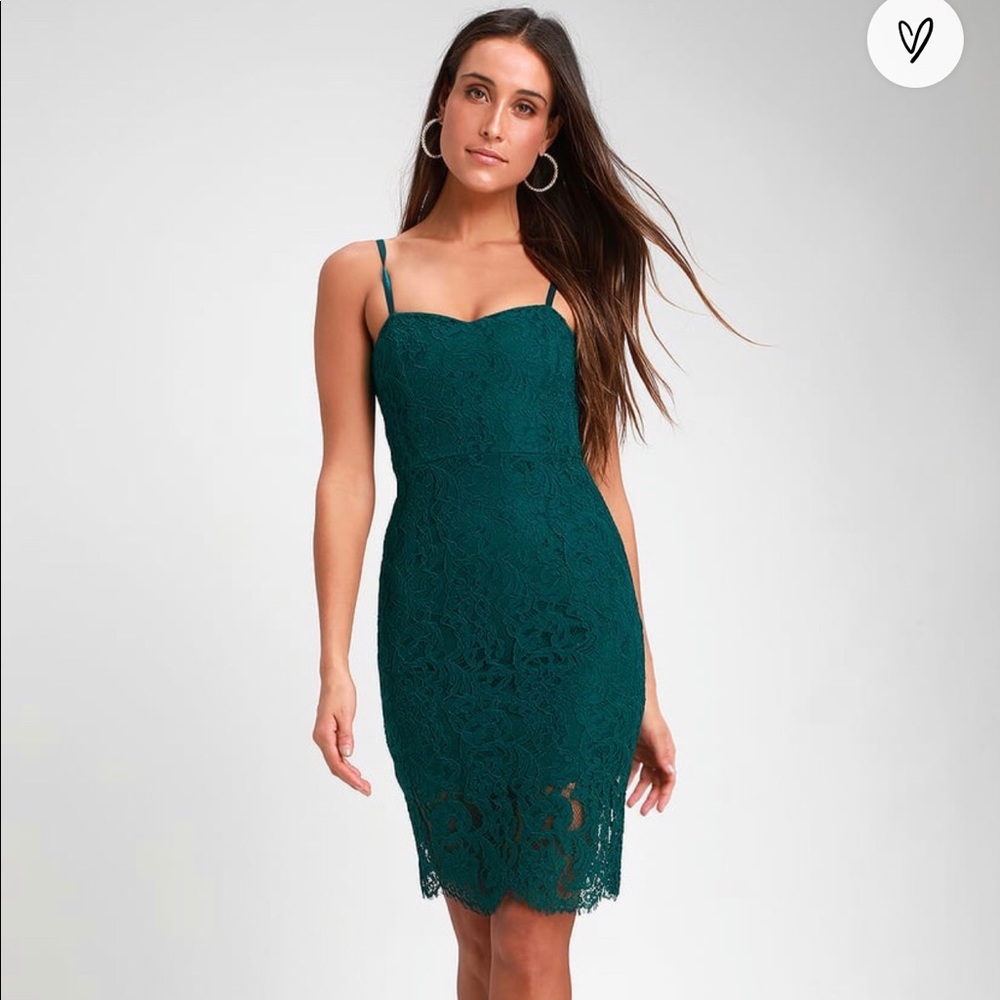 Lulus License to Love Lace Bodycon Dress